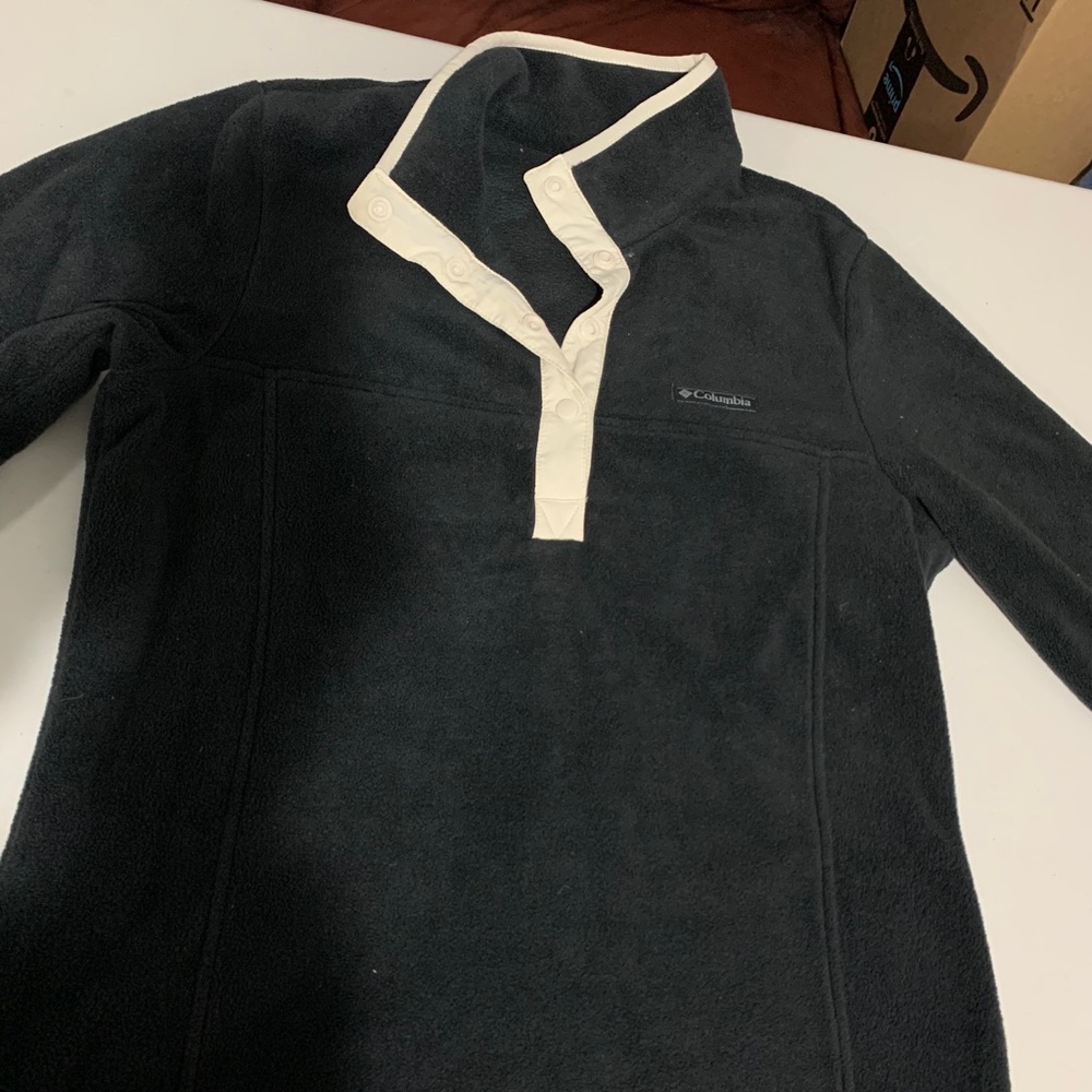 columbia quarter button up